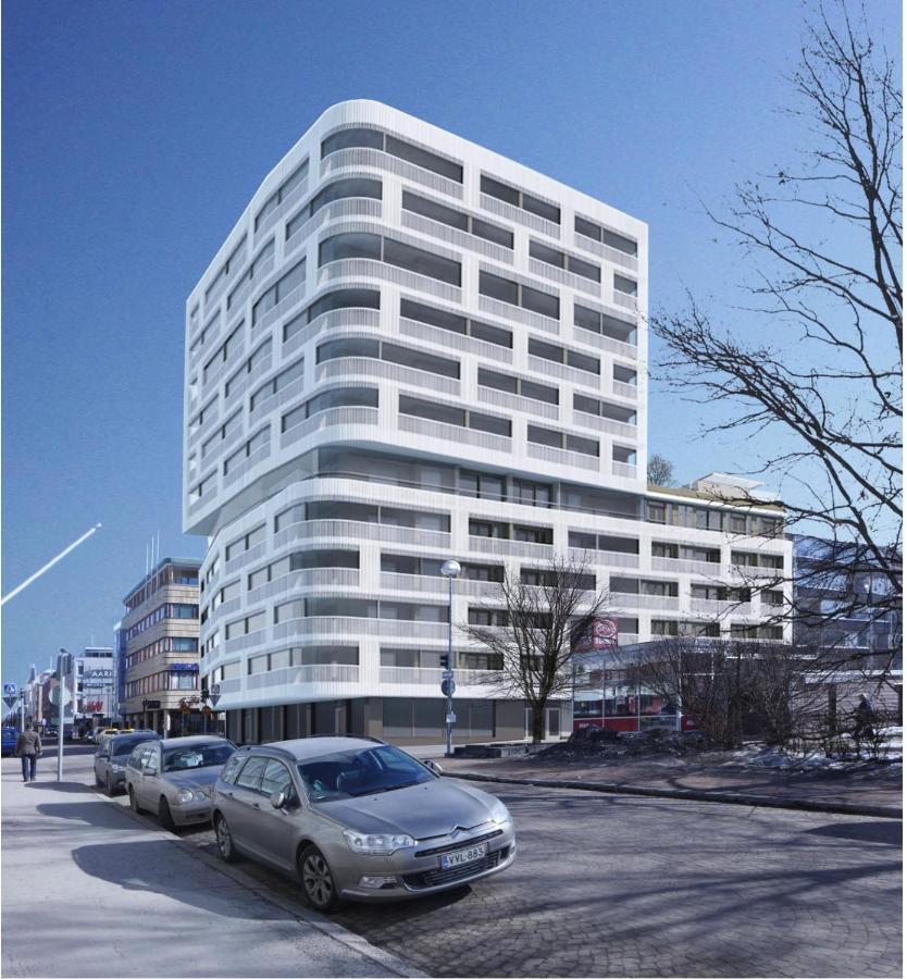 New And Cozy Apartment In The Centrum Of オウル エクステリア 写真